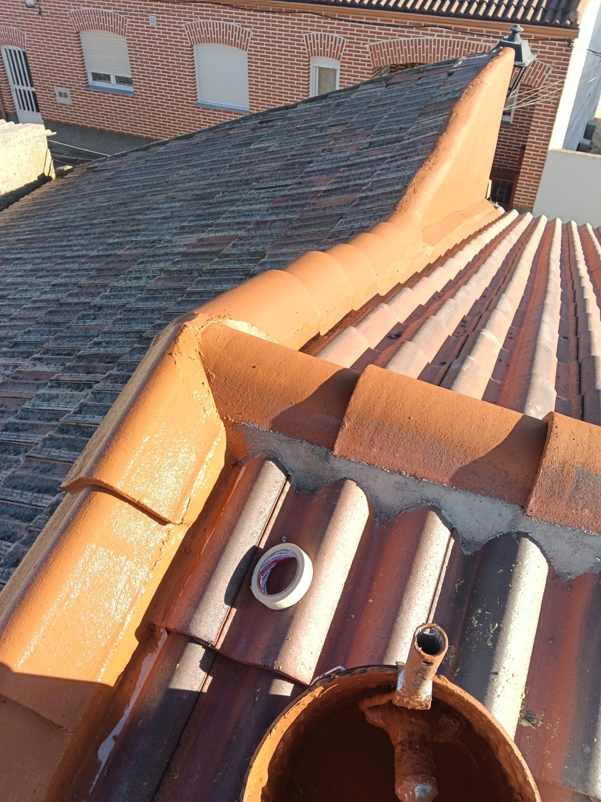 rehabilitacion de tejado en peñaranda